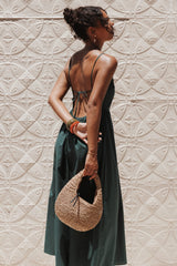 Savannah Maxi Dress - Forest Green