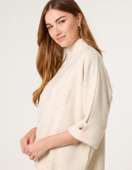 Circle Rhinestone Jumper