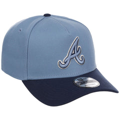 Atlanta Braves MLB Faded Blue x Navy FASHION CORE New Era 9FORTY A-Frame