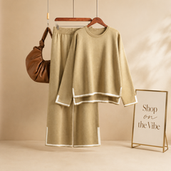 BEIGE LINING TRACKSUIT