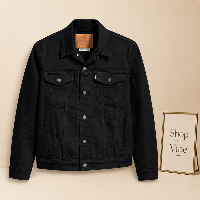BLACK DENIM JACKET