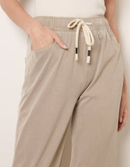 Elasticated Waist Trouser With Drawstring