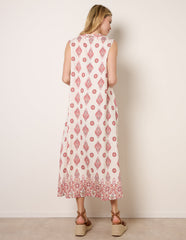 Floral Print A Line Dress
