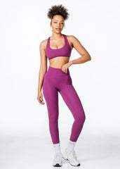 CoreActive Leggings - Midnight Magenta - Kikiva Collection