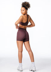 CoreActive Shorts - Dark Choc - Kikiva Collection