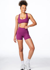 CoreActive Shorts - Midnight Magenta - Kikiva Collection