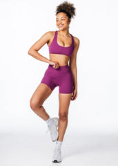 CoreActive Shorts - Midnight Magenta - Kikiva Collection