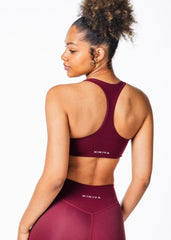 CoreActive 'Sienna' Crop - Wine - Kikiva Collection