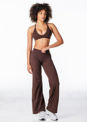 'Flow' Flares - Dark Choc - Kikiva Collection
