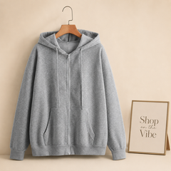 GREY ZIPPER