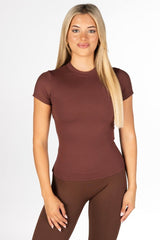 Kikiva Everyday Tee - Chocolate - Kikiva Collection