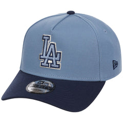 Los Angeles Dodgers MLB Faded Blue x Navy FASHION CORE New Era 9FORTY A-Frame