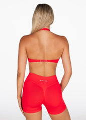 LOW Dynamic Seamless Short - Cherry Red - Kikiva Collection