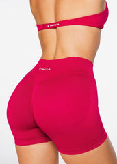 LOW Dynamic Seamless Short - Scarlett - Ruby Red - Kikiva Collection