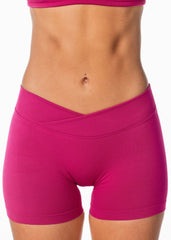 Mini Cross Over Short - Raspberry - Kikiva Collection