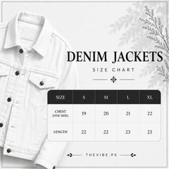 WHITE DENIM JACKET