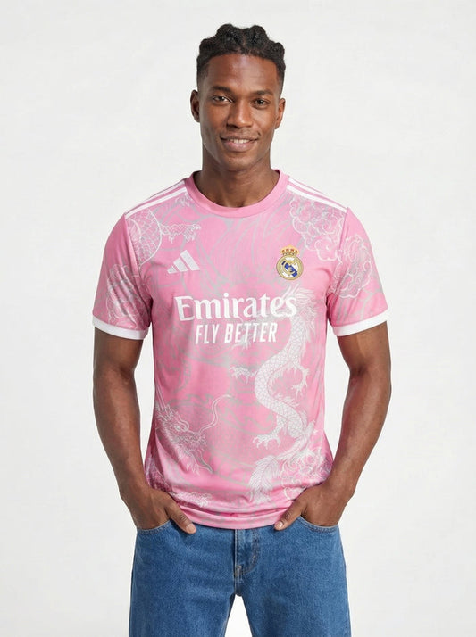 2025/26 REAL MADRID PINK DRAGON EDITION