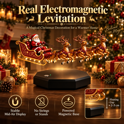 The Most Beautiful Christmas Decoration – Santa’s Flying Sleigh