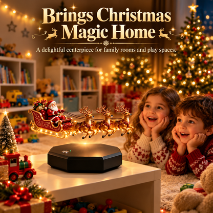 The Most Beautiful Christmas Decoration – Santa’s Flying Sleigh