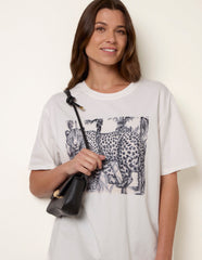 Graphic Print Crew-Neck T-shirt