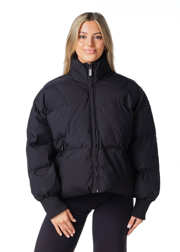 Kikiva Puffer Jacket - Black - Kikiva Collection