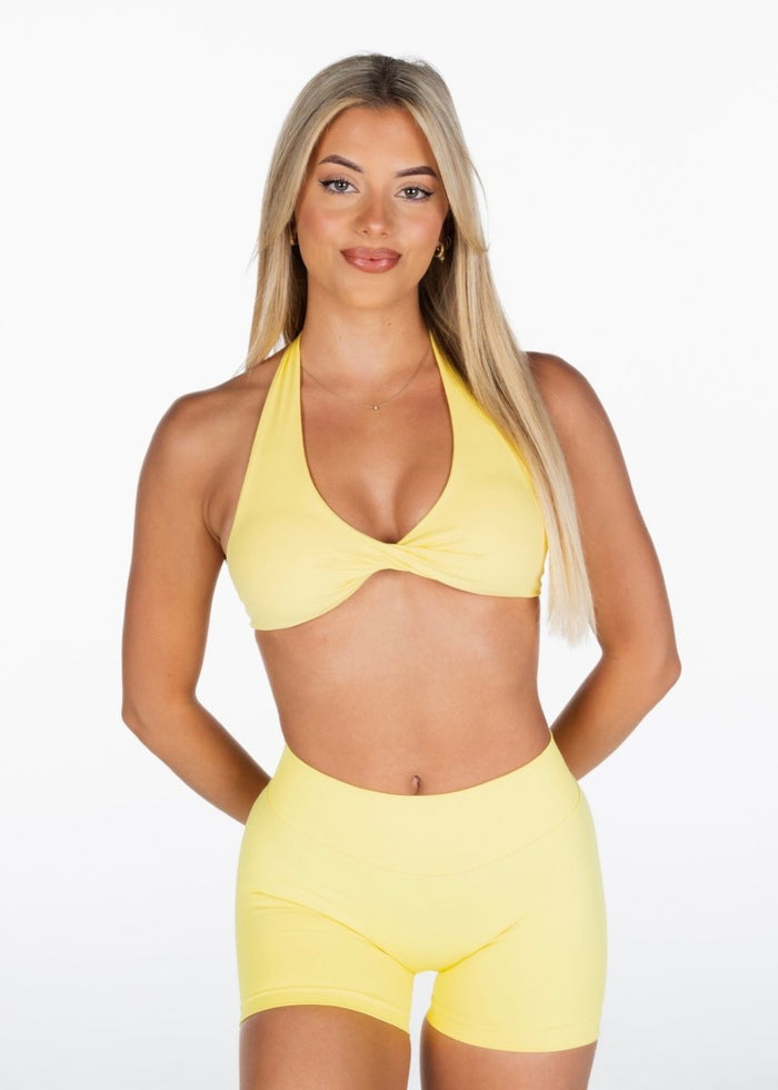 LOW Dynamic Seamless Short - Yellow - Kikiva Collection