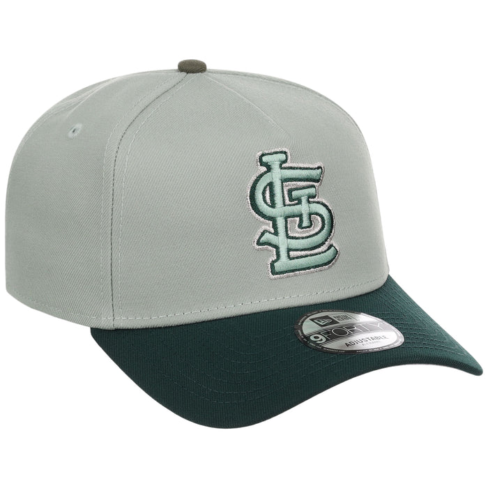 St. Louis Cardinals MLB Everest x Dark Green FASHION CORE New Era 9FORTY A-Frame