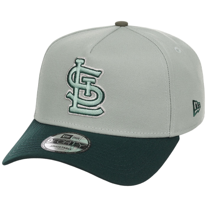St. Louis Cardinals MLB Everest x Dark Green FASHION CORE New Era 9FORTY A-Frame